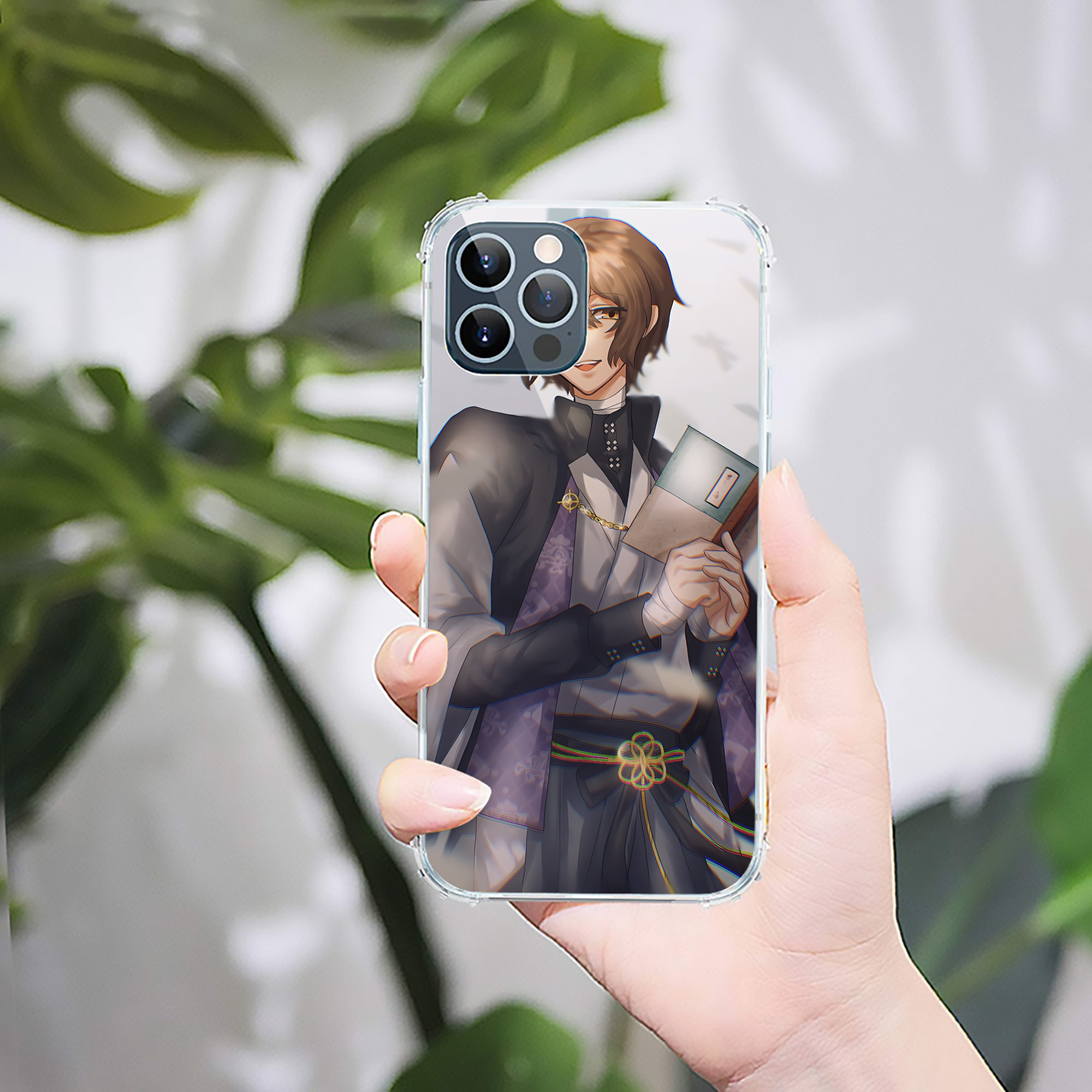 （画像用） 文豪ストレイドッグス Bungo Stray Dogs 【iPhone 12シリーズ対応】透明スマホケース（クリアソフトケース）